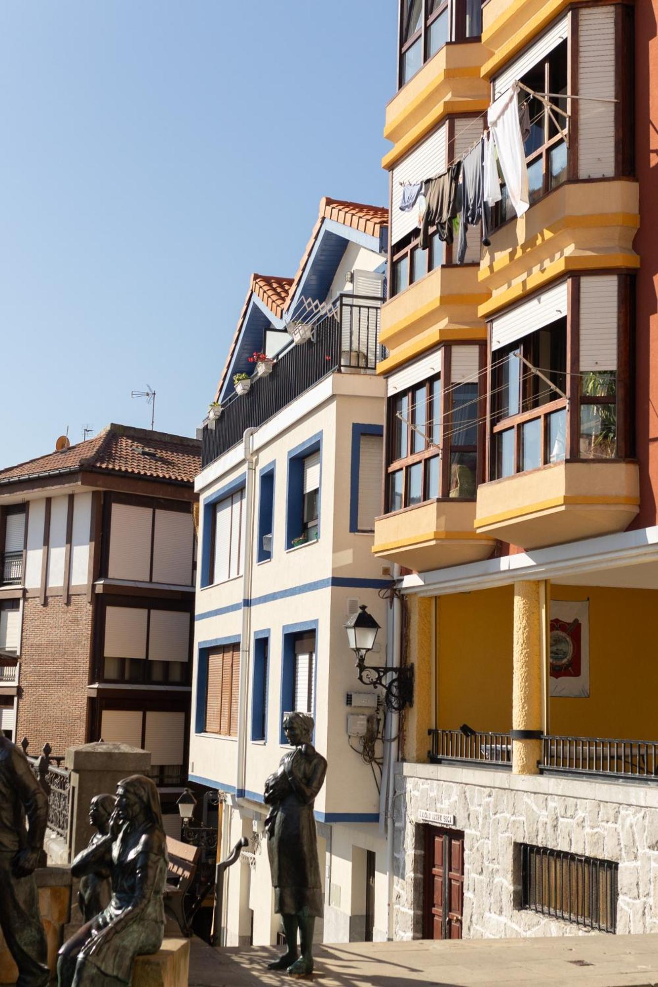 Torrontero Con Vistas Al Mar Apartment Bermeo Bagian luar foto